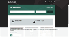 Desktop Screenshot of boligejer.dk